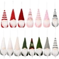 thumbnail image 1 of 15 adornos pequeños de gnomos navideños: decoración de peluche de elfo sueco para escritorio, repisa, árbol, ventanal: decoración navideña ideal y regalo de cumpleaños., 1 of 6