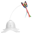 thumbnail image 1 of Cat Toy, Electric Feather Toy ABS Material Interactive  For Cats White, 1 of 8