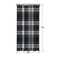thumbnail image 5 of Blue Green Plaid Checkered Pattern Shower Curtain 36"x72" ,Bathroom Decorative Shower Curtains Set with 12 Hooks,Modern Waterproof Washable Shower Curtain, 5 of 6
