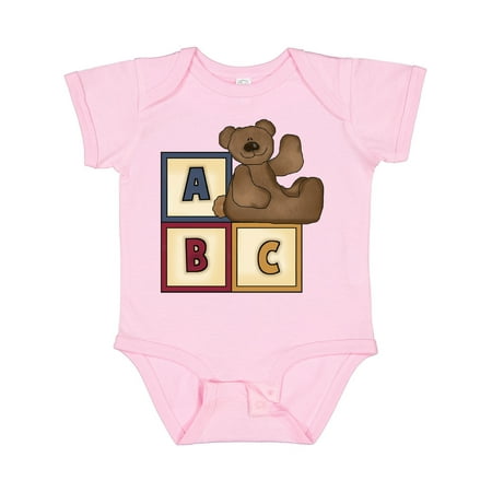 

Inktastic ABC BEAR Gift Baby Boy Bodysuit
