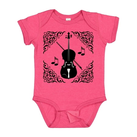 

Inktastic Violin Player Orchestra Gift Gift Baby Girl Bodysuit