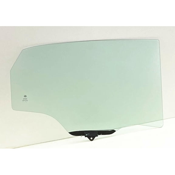 Passenger Right Side Rear Door Window Door Glass Compatible with Hyundai Elantra GT 4 Door Hatchback 2013-2017 Models