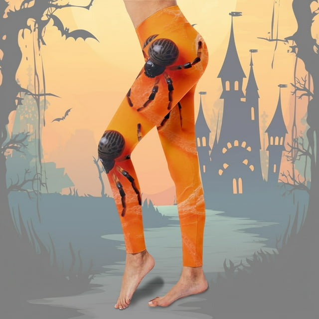MKLEKYY Leggings deportivos push up para mujer, de cintura alta, estampados, para yoga, correr, fitness diario
