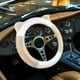 thumbnail image 3 of Xihbxyly Funda de Invierno para Manillar de Coche, Material Suave y Cómodo, Diseño Antideslizante Que Absorbe El Sudor, Orejas Divertidas, Mejora El Interior con Estilo, Fácil de Instalar, Compatible, 3 of 5