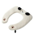 thumbnail image 5 of Zawou Blue Thickened Waterproof Toilet Seat Cushion for Winter Bathroom, Soft Plush Washable Panda Pattern Cover, Stretchable Household Comfort Pad for Family, 5 of 6