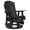 Black, variant on Signature Design by Ashley Hyland wave Outdoor Swivel Glider Chair, Black