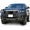 thumbnail image 2 of Black Horse Grille brush Bumper Guard Modular Black Come With pair of 7.0"Dia.LED Lights with Black Trim Rings Compatible with 2019-2023 Ford Ranger-17FP10MA-PLB, 2 of 6