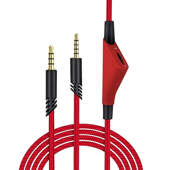 Replacement A40 Cord Inline Mute Cable, A10 Headsets Cord Audio Cable for Astro A40TR/A40/A10 Gaming Headsets, Xbox one, PS4 Controller, PC, Most Smartphones (6.5 Feet/2.0 M)
