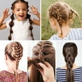 thumbnail image 6 of Rubber Bands for Hair, Funtopia 2500 Pcs Hair Ties for Girls Women, Toddlers Elastic Hair Bands, Mini Ponytail Holders for Kid, Small Hair Elastics with Case, Hair Accessories, Black, Clear, Brown, 6 of 7
