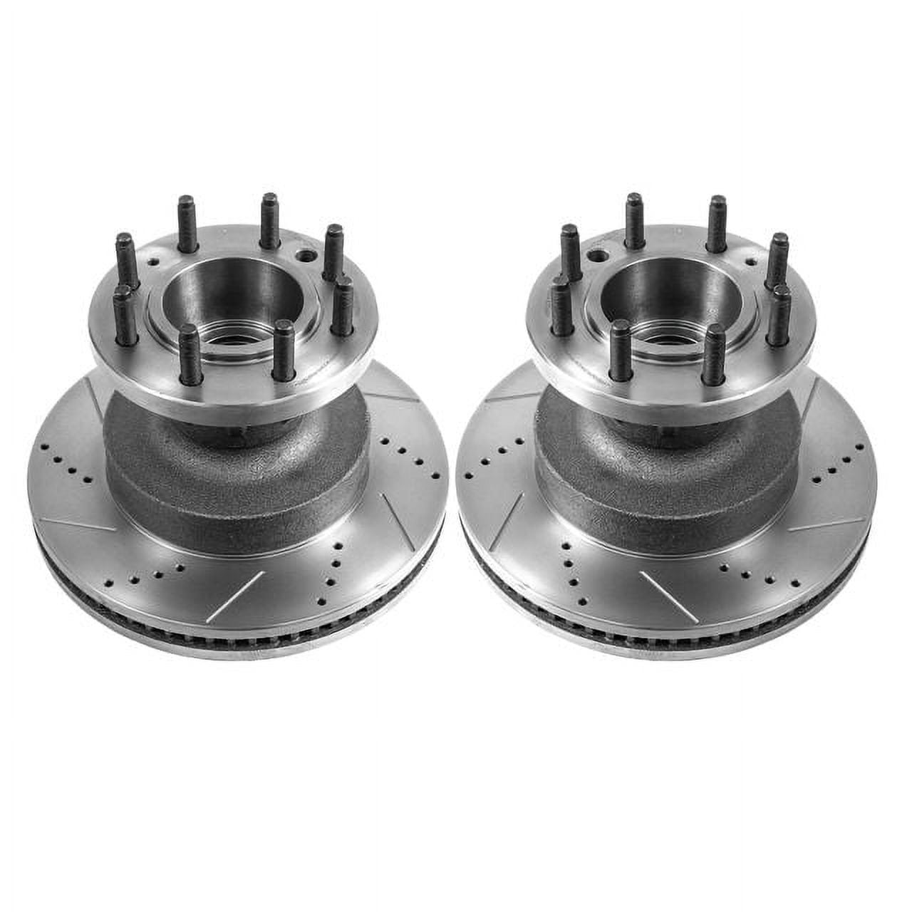 Power Stop AR82130XPR Evolution Drilled & Slotted Rotors -Front
