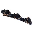 thumbnail image 1 of RYGRZJ Fleur Coiffure Double Couche Épingle à Cheveux Clip Strass Boutons Bande Clip 1PCS, 1 of 1