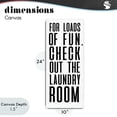 thumbnail image 4 of Stupell Industries Farmhouse For Loads Of Fun Canvas Art, 10 x 24, by SD Graphics Studio, 4 of 8
