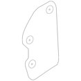thumbnail image 4 of New Genuine Nissan Bracket - Outside Mirror, Lh 963067S200 / 96306-7S200 OEM, 4 of 10