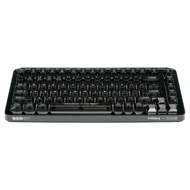 XIAOMI MIIIW BLACK IO 83 Keys Custom Mechanical Gaming Keyboard, Space Silver