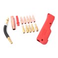 thumbnail image 1 of Portapuntas De Contacto MIG, MIG Shield Boquilla Pistola Shell Larga Vida útil Para Accesorios De Antorcha MIG 200A Cergrey 1,0 mm, 1 of 8