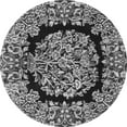 thumbnail image 1 of Ahgly Company Indoor Round Persian Gray Traditional Area Rugs, 8' Round, 1 of 1