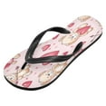 thumbnail image 2 of YAZAOOSummer Flip Flops Creatively Love Parade Simple Beach Sandals, 2 of 8