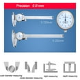 thumbnail image 2 of SENRISE Metric Steel Dial Caliper 4-Way Measurement Universal Measuring Tools 3 Sizes, 2 of 8