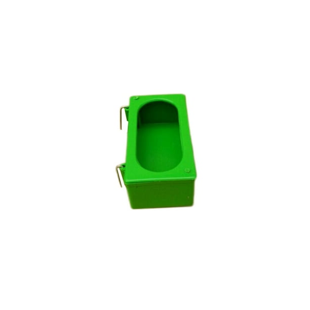 Pet Birds Hanging Feeding Trough Parrot Food Water Bowl Feeding Splash Proof Cup Bird Pigeons Cage Feeder Walmart Com Walmart Com