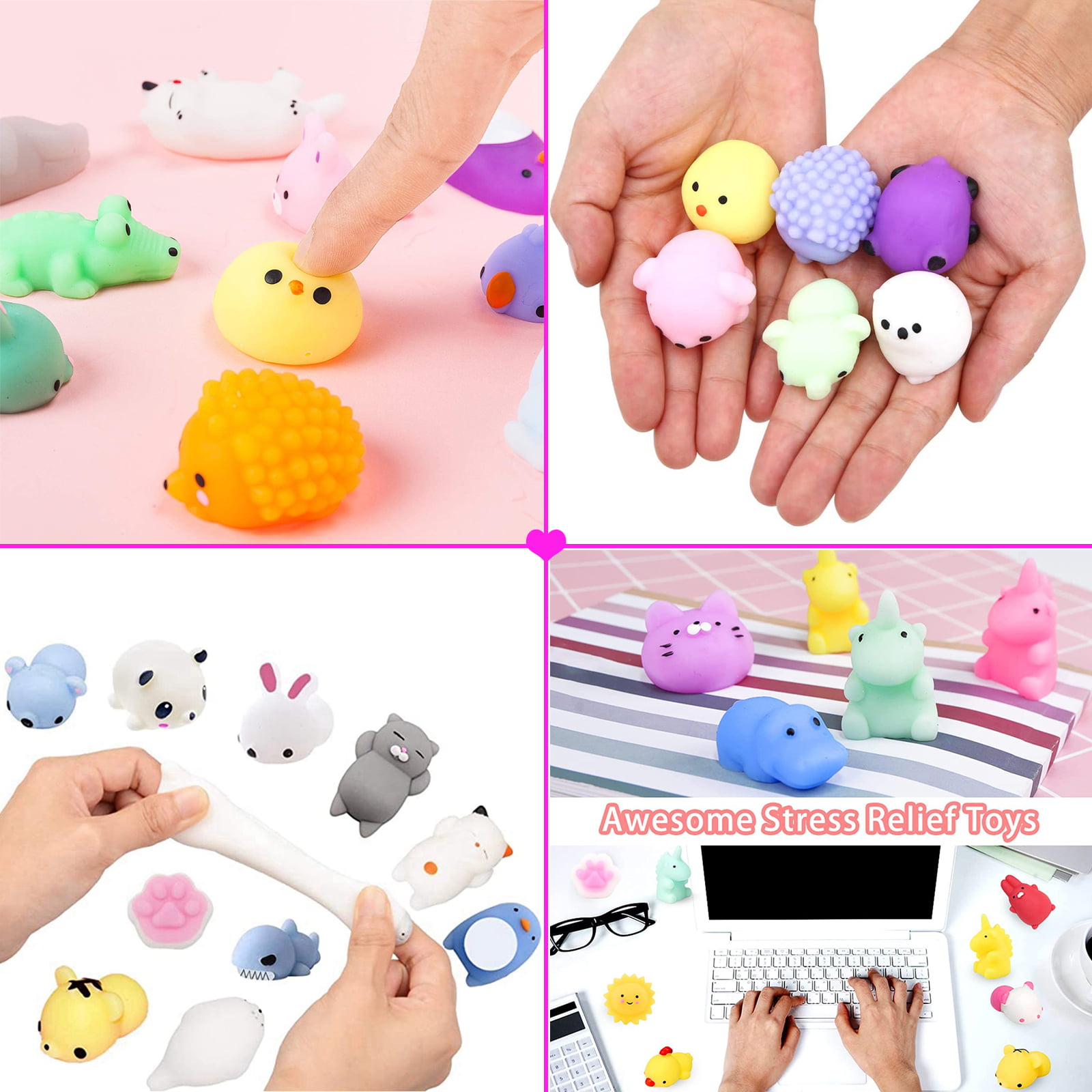 Mochi Squishy Symphony Squishies Stress Relief Collection 