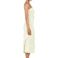 thumbnail image 4 of Faithtur Femmes Robe Longue, Sans Bretelles Dos Volanté Robe d'Été Slim Fit pour Cocktail, 4 of 9