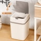 thumbnail image 2 of Yuarrent Cubo de basura eléctrico portátil recargable multimodo ajustable LED alimentado por baño inodoro cubo de basura cubo de basura Suministros de limpieza para el hogar Blanco 14L Yuarrent HA067622-01, 2 of 6
