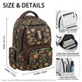 thumbnail image 5 of Xixirimido Horse Vintage Forest Camo Print Kids Backpacks for Boys, 17 Inch Large Capacity Backpack Toddler Elementary Schoolbag for Teens Students Lightweight Durable Bookbag, 5 of 8