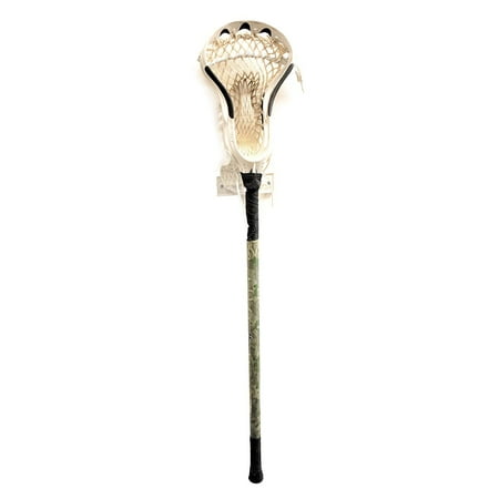 Deluxe Clear Acrylic Lacrosse Stick Vertical Wall Mount Bracket (Best Lacrosse Stick In The World)