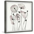 thumbnail image 2 of Parvez Taj Pink Poppy Bloom Framed Painting Print, 2 of 6