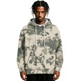 thumbnail image 5 of Men's Camo Print Pullover Hoodie,Drawstring Hooded Long Sleeve Casual Sweatshirt,Loose Streetwear Top with Pockets Khaki M, 5 of 6