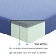 thumbnail image 6 of OakvillePark Roxbury Mattress Pillow Set, Full, Blue, 6 of 9