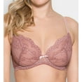 thumbnail image 1 of Women's Gossard 7725 Superboost Lace Non-Padded Plunge Bra (Cinder Rose 36C), 1 of 4