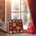 thumbnail image 5 of PENGXIANG Lot de 30 Boules Scintillantes de Noël Incassables Ornements Suspendus pour Arbre, 5 of 5
