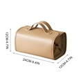 thumbnail image 2 of Mouliraty New Folding Makeup Bag Detachable Portable Large Capacity Travel StorageStorage, 2 of 8
