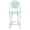 Baby Blue/White, variant on Safavieh California Outdoor Aluminum and Wicker Counter Stool, Baby Blue/White