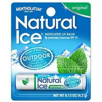 Natural Ice SPF 15 Lip Balm, Original Flavor (Pack of 12)