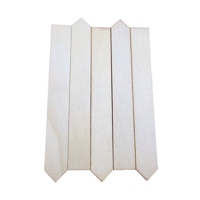 Yuarrent Palos de para manualidades, placa rectangular, adorno hecho a mano, varillas sin terminar, maestros, niños, manualidades, fabricación de Kits de decoración para fiestas Tipo largo Yuarrent HA065170-01