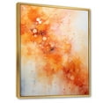thumbnail image 2 of Designart "Dancing Tangerines II" Abstract Landscape Floater Framed Canvas Print, 2 of 7