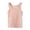 a-Pink539, variant on Kids Solid Color Ribbed Knit Sleeveless Tank Top With Crew Neck Stretchy Casual Slim Fit Top For Boys Girls Layering Daily Wear In All Seasons Casual Top