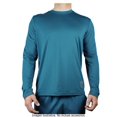 thumbnail image 1 of Playera Wilson para Hombre, Deportiva Manga Larga Lisa Azul Teal Talla 2EG, 1 of 4