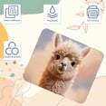 thumbnail image 3 of Alpaca Desk Pad Mouse Mat Desk Mat - Square 8.3x9.8 Inch Non-Slip Rubber Bottom Printed, Suitable for Office and Gaming, 3 of 6
