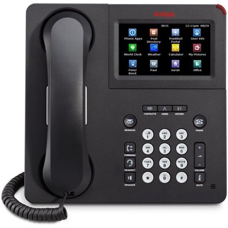 Avaya 9641G IP Phone - Wireless - Desktop, Wall Mountable - Charcoal Gray 700506519