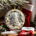 thumbnail image 6 of Hometravel Acrylic Christmas Pendant, Flat Plane Holiday Tree Ornament, Laser Cut Christmas Design for Tree Decoration and Display, 6 of 6