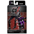 thumbnail image 2 of CSX Calf Sleeves 15-20 mmHg Compression L PURPLE ON BLACK (X250PRB-L), 2 of 7