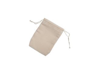 Cotton Muslin Double Drawstring Bags, Pack of 100, 2.75 x 3.75 inches