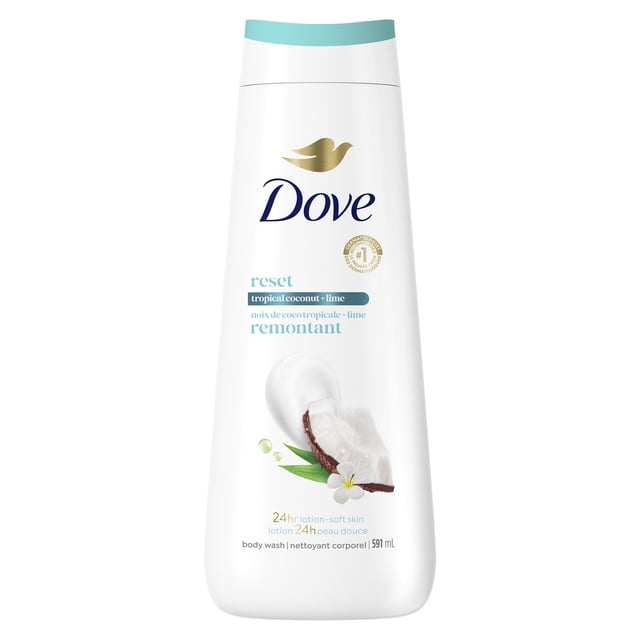 Nettoyant corporel Dove Noix de coco tropicale, 591mL