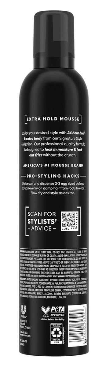 Tresemme Mousse Extra Hold Volumizing #4 15oz (Pack of 3)