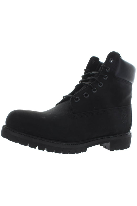 Mens Premium Nubuck Waterproof Combat & Lace-Up Boots