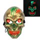 thumbnail image 4 of Máscara De Calavera LED, Material De PVC Resistencia A Los Golpes Fuente De Luz Fría Máscara De Esqueleto Halloween Para Unisex Para Fiesta De Disfraces Octpeak LED Skull Mask, 4 of 8