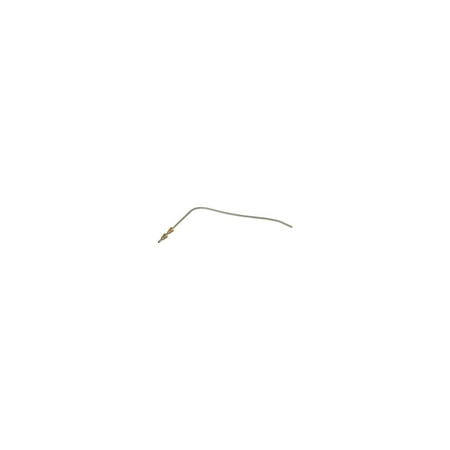 Original Brasso MACs Auto Parts 28-24784 Model A Ford Gas Line - Outside Car - Firewall To Carburetor - Steel - Original Type 9/16 Brass Fittings ()